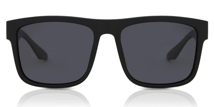 North Beah Moridae Smoke Polarised Sunglasses - Matt Black