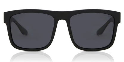 North Beah Moridae Smoke Polarised Sunglasses - Matt Black