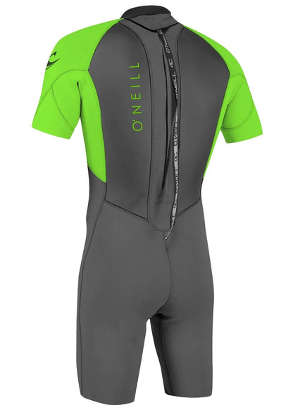 O'Neill Youth Reactor-2 2mm Back Zip Short Sleeve Spring Wetsuit